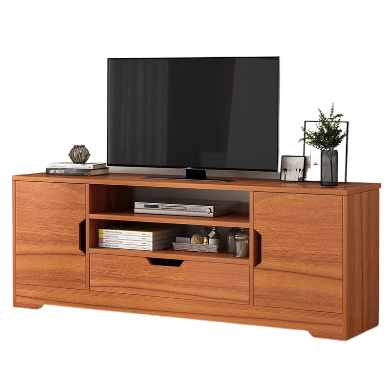 
Nordic small apartment simple and modern TV cabinet coffee table combination set 