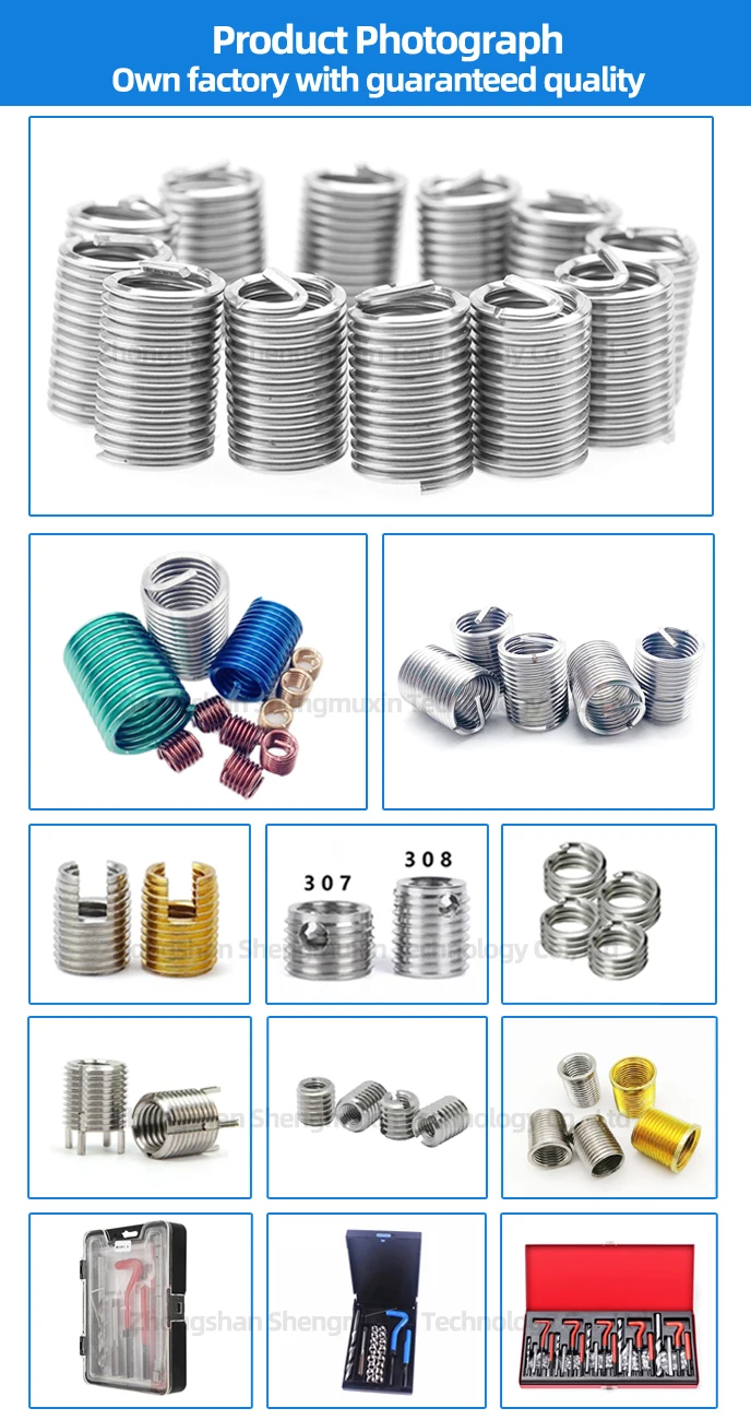 Fastener Wire Tangless Threaded Insert 4-40