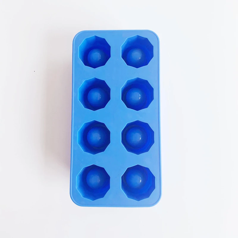 BPA бесплатная силиконовая форма для льда «Выстрел Стекло Форма для льда пищевой 4 полости выстрел стекла поднос кубика льда для виски и коктейлей