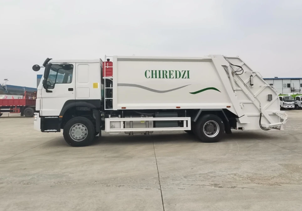 Garbage truck 10-15 cubic meters heavy truck garbage collection compacting truck