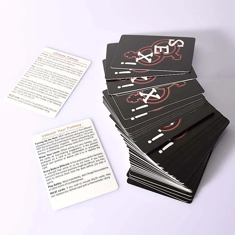 Sale! Various Poses Sex Cards A Year Of Sex For Adult Sexy Game Cards Set Bedroom Commands Flirt Atmosphere Couple Entertainment