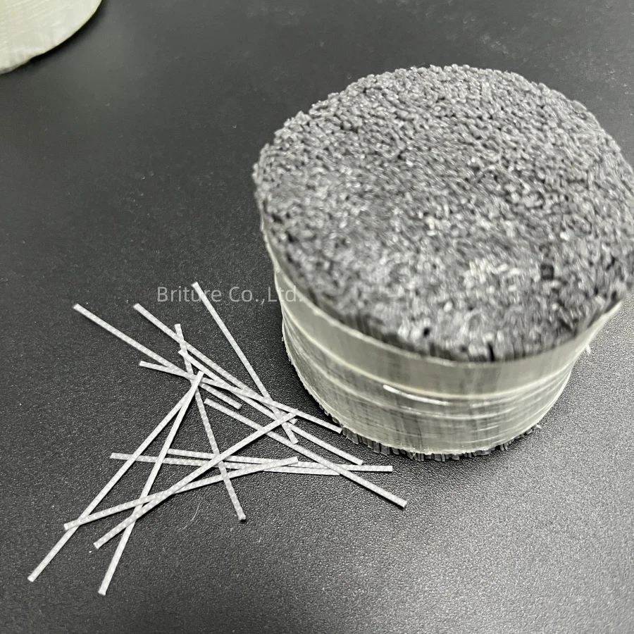 48mm 54mm 64mm 100% Polypropylene Fiber Synthetic Macro Fiber for Concrete Mixture