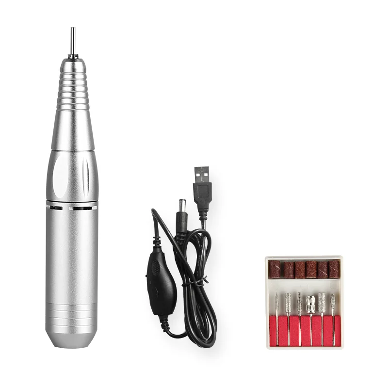 2022 Portable Electric Nail Drill 32000 RPM Nail Drill Bits Set Nail Manicure Pedicure Machine
