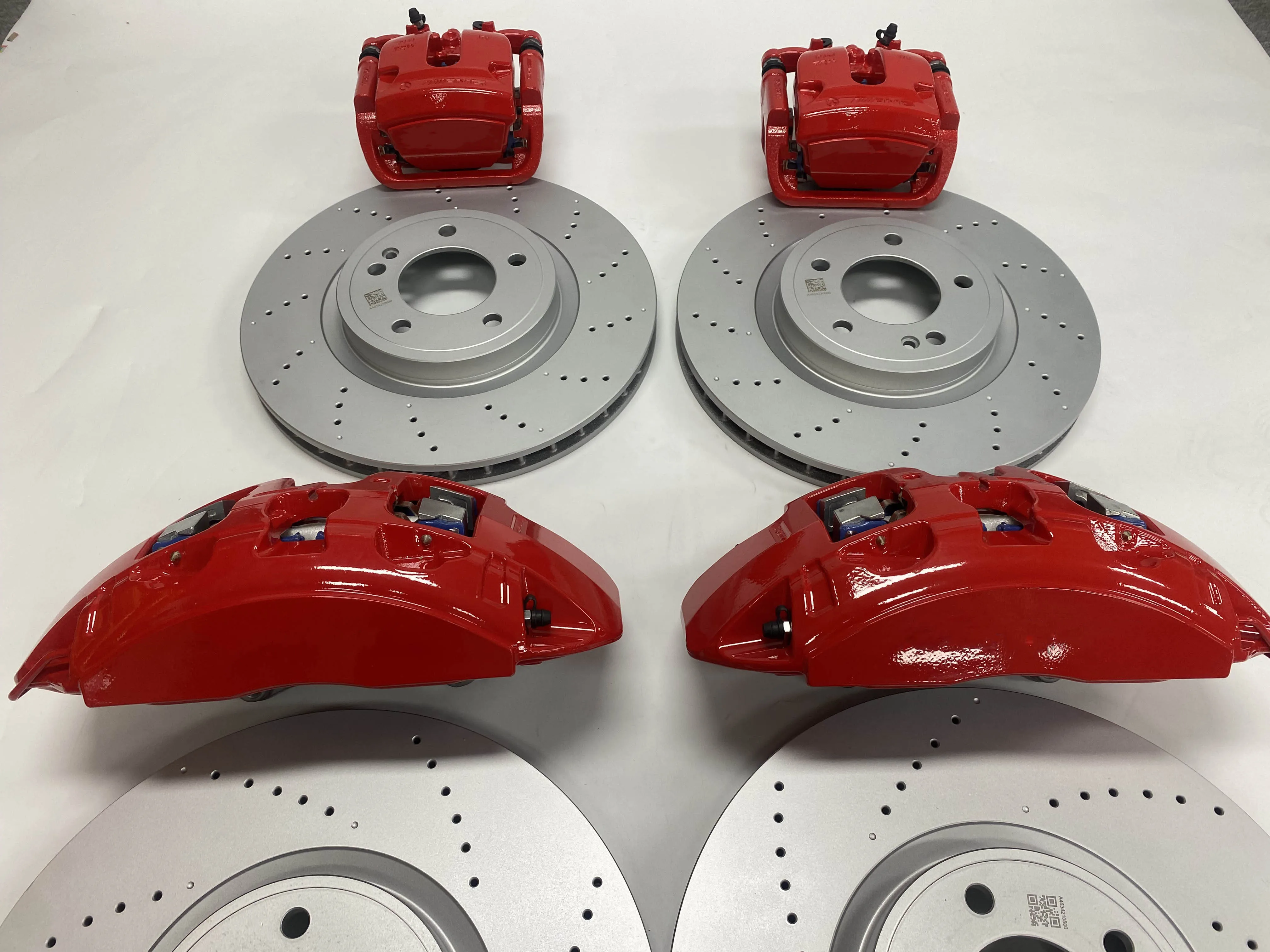 Improved Braking Efficiency Big 6 Piston Brake Caliper for Audi mercedes-benz bmw AMG