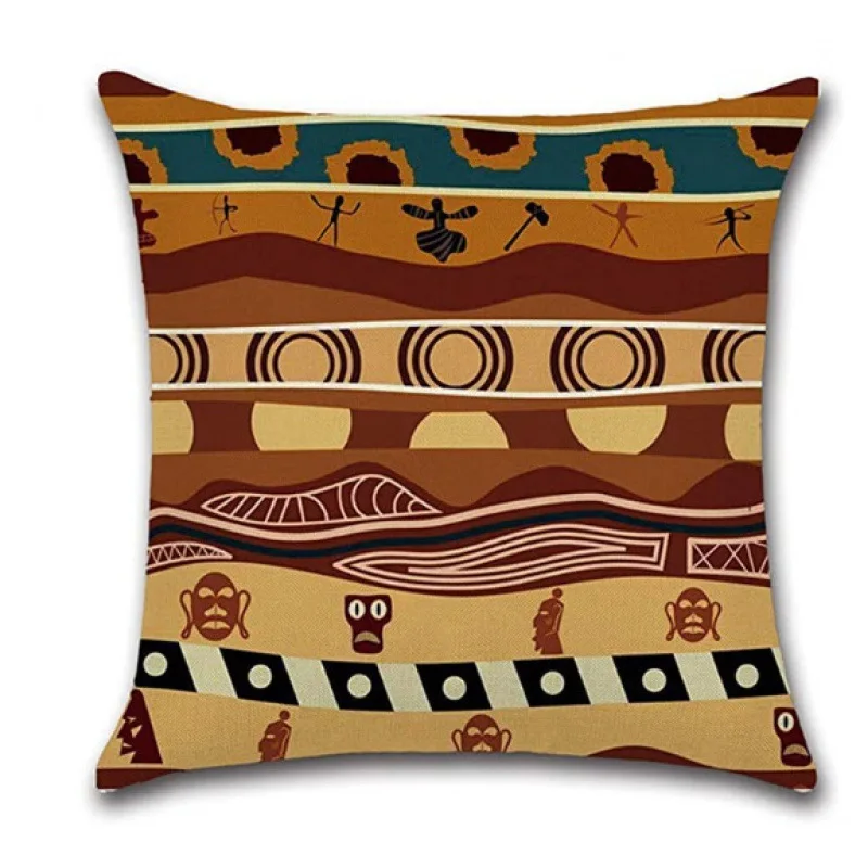 experience Hold pillow case for a undertakes to flax geometric abstract design restoring ancient ways back cushion sets covers