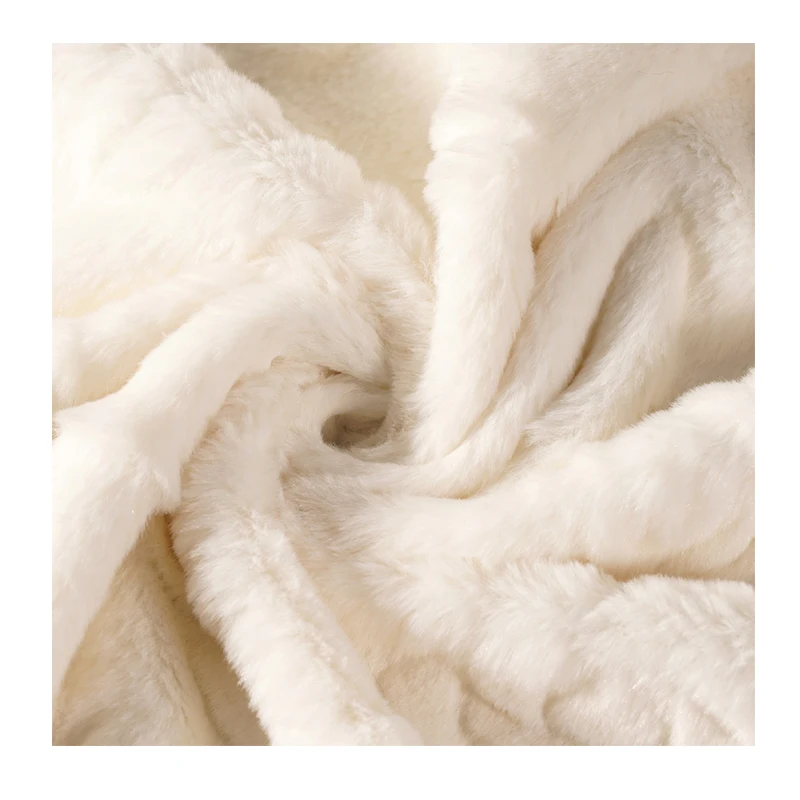 
 Мужская контрастная белая роза искусственный мех высокое качество длинные волосы плюшевая ткань искусственный мех  