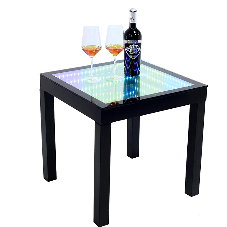 led bar table nightclub gold led table lamp smart table with led screen dinning table set with fireplace led