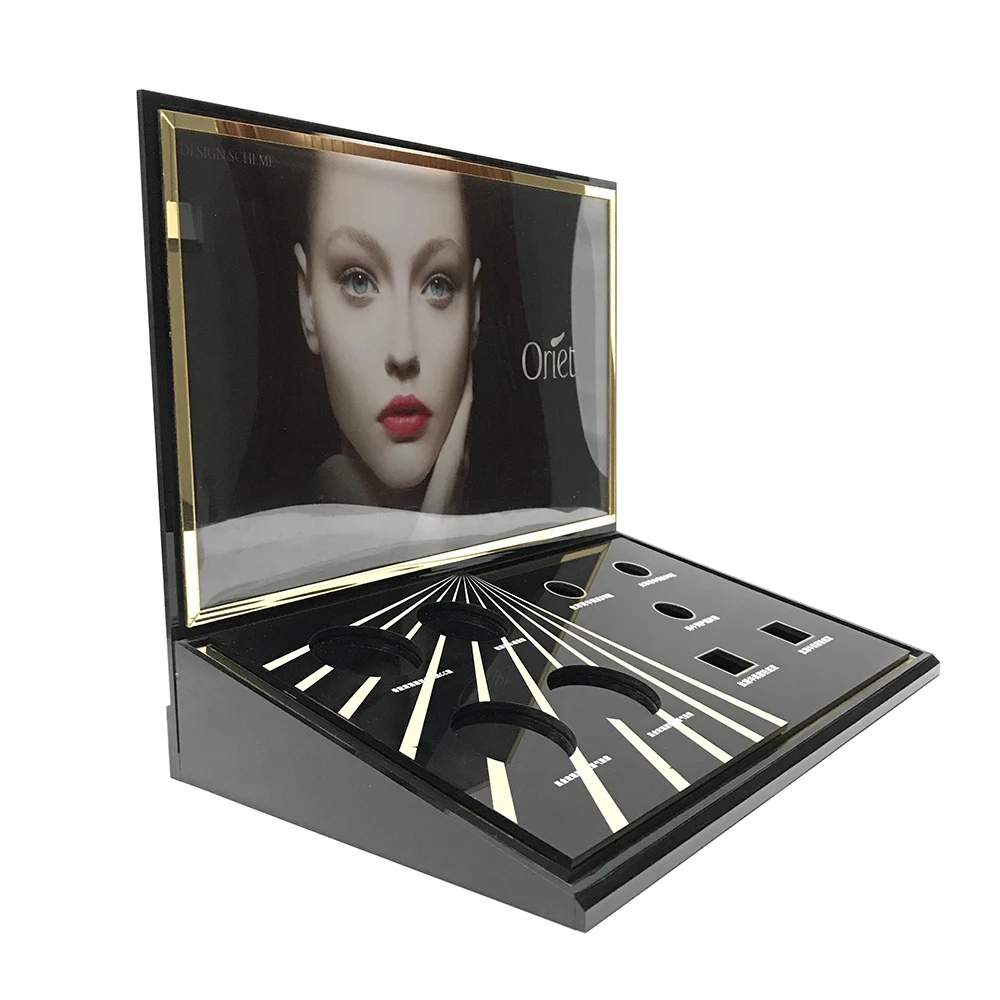 Customized Acrylic Makeup Cosmetic Display Stand
