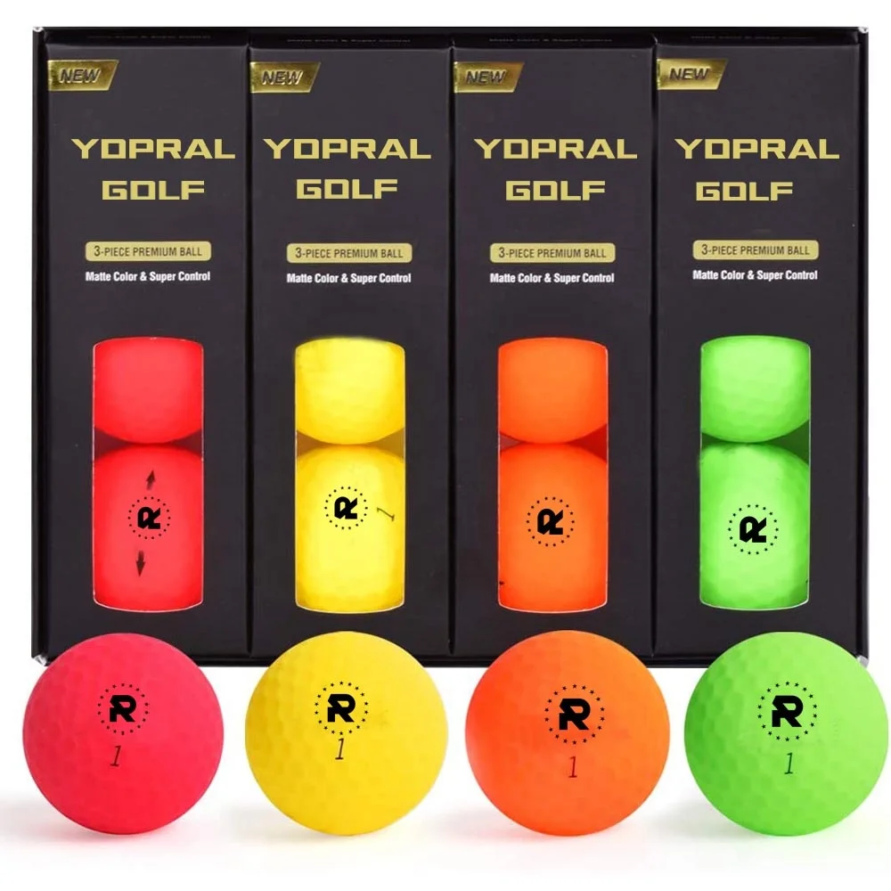 Custom Printed Logo 2 3 4 Piece USGA conforming Custom Urethane Soft Tournament Golf Ball