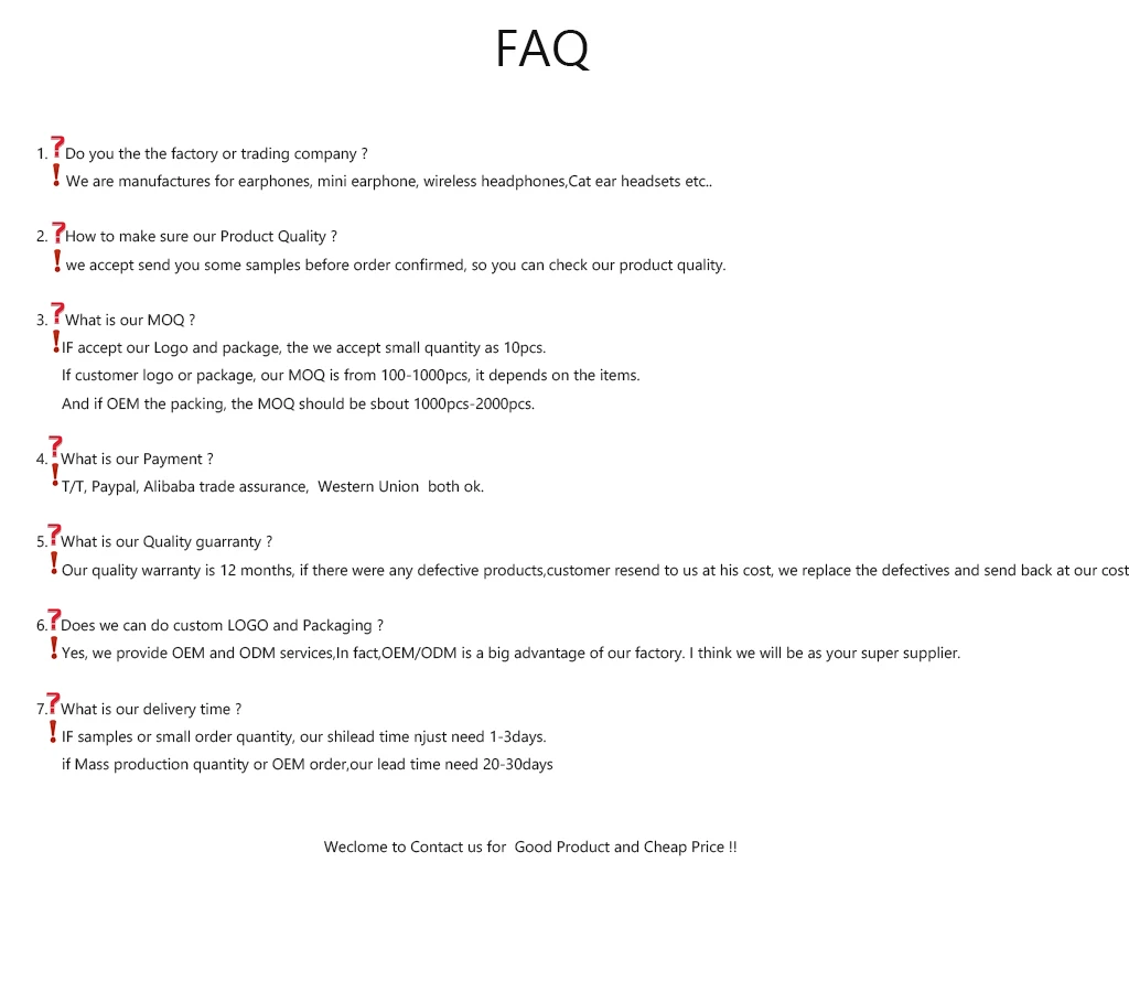 FAQ