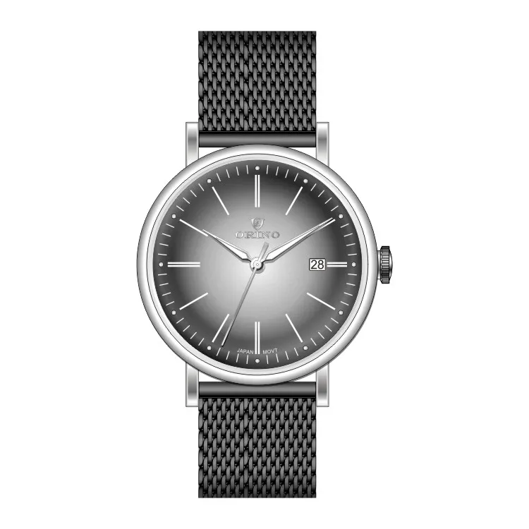 Made in Shenzhen Factory Automatic Mechanical Fume Stainless Steel Watch