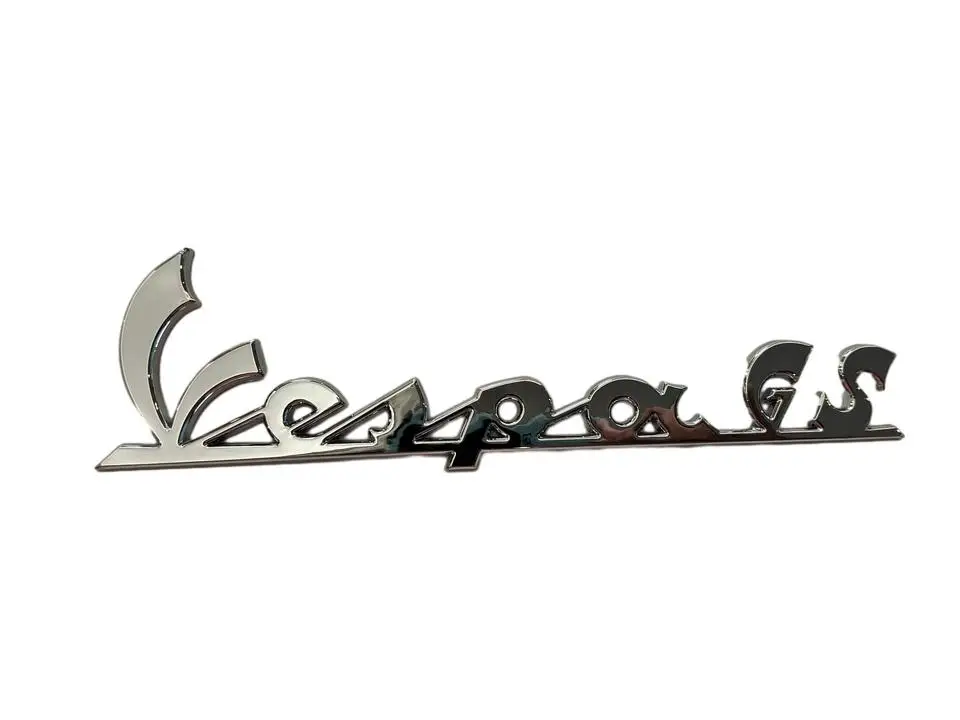 Custom Electroplate Chrome Silver 3d Abs Letters Number Car Emblem Badge Logo For Car Body Decoration