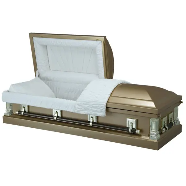 JS-ST649 steel casket funeral