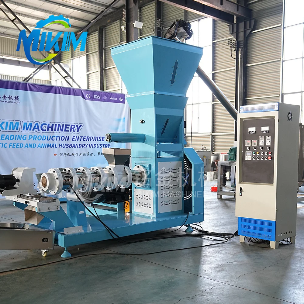 Aquatic Feed Granulation Machine Pet Cat Dog Food Maker Floating Sinking Fish Extruding Granulator