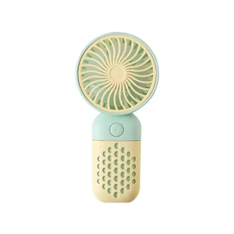2024 hot Handheld Mini Fan Portable USB Charging Convenient and Creative Small Fan Pocket Handheld Fan for travel outdoor