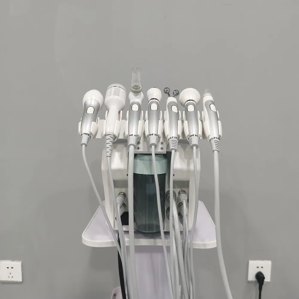 Portable 7 in 1 skin care plasma rf facial cleaning machine with spray gun/ Oxygen Facial machine For Skin Care