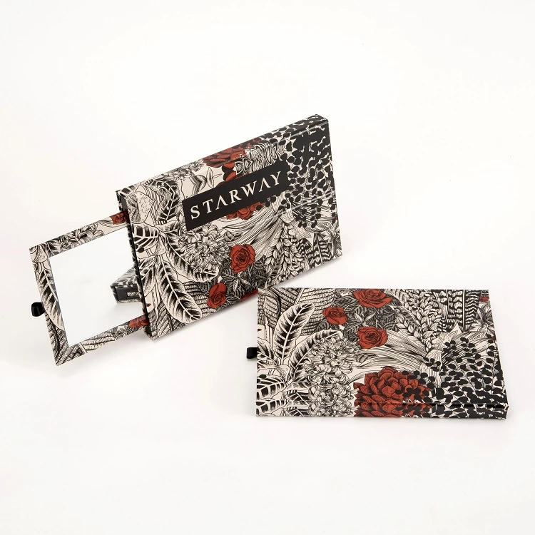 Пользовательская палитра теней для век, упаковка косметики boox, diy палитра теней для век