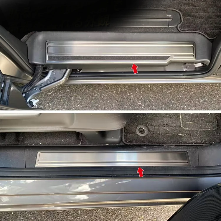 OEM ODM Auto Body Kit Accessories Door Sill Plate For Honda Freed GB5 /6/ 7 /8  2016