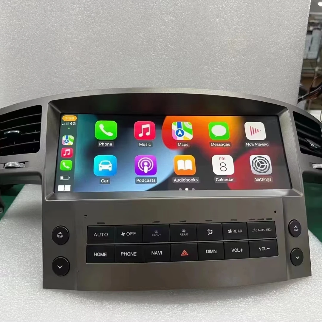 12 8 дюймов экран Android 13 8-256 ГБ автомобильный стерео Мультимедийный DVD-плеер для Lexus LX570 2008-2015 радио GPS навигационное головное устройство