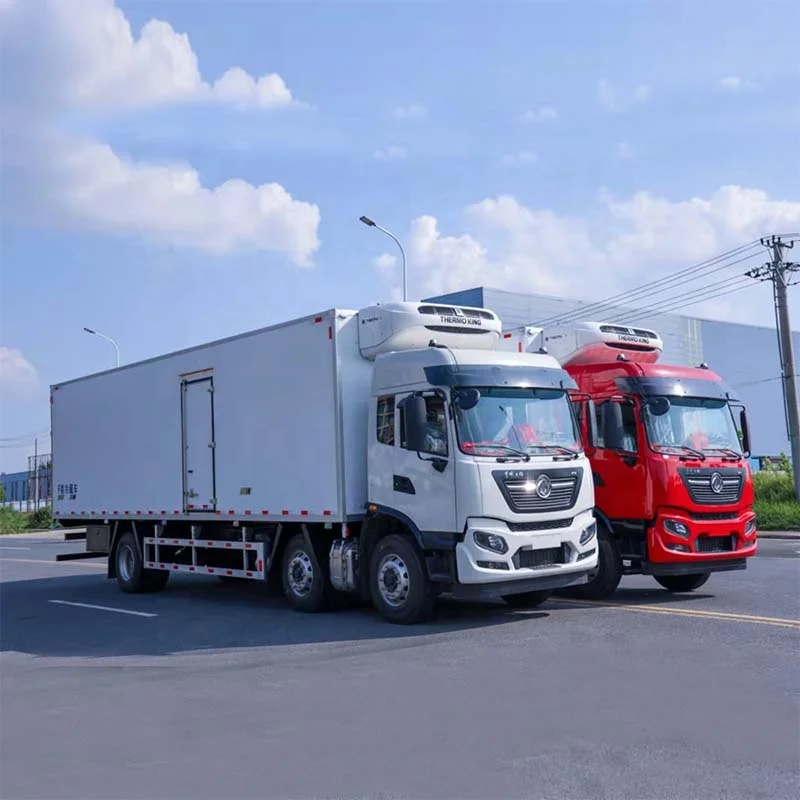 Dongfeng KR 6x4 приводной рефрижератор холодного фургона для продажи