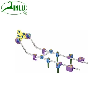 CuttingEdge Technology Connected and Bent KCO Occipital Bone Rod with Titanium Alloy by Jinlu Medical