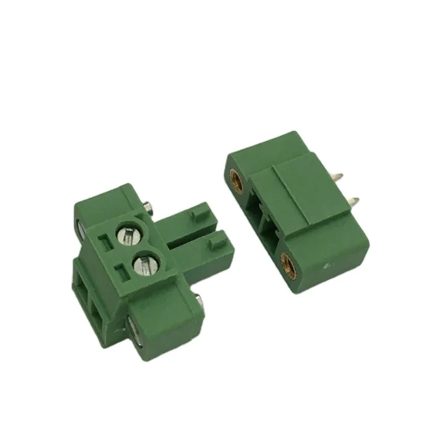 electric pluggable terminal block connector