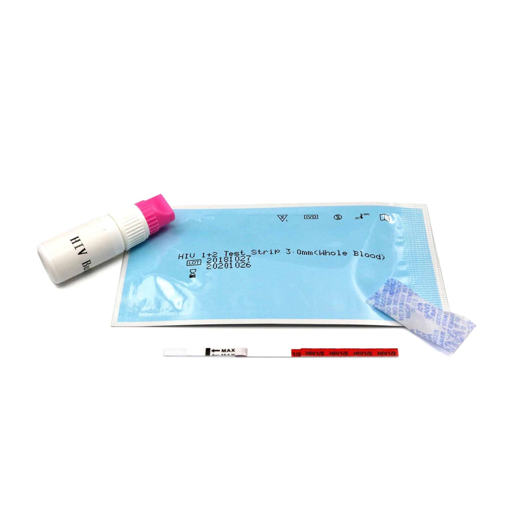 Коллоидного золота экспресс-тест egens ВИЧ карты тест на в 1/2 p24 определить Tri-line Rapid домашний а-ля тестовый комплект лекарства 3.0mm4.0mm сыворотка