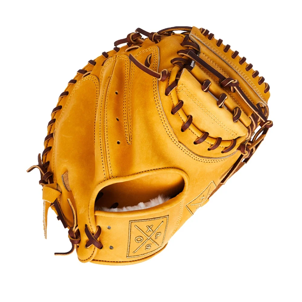 CUSTOM STEERHIDE LEATHER BASEBALL GLOVE FOR CATCHER