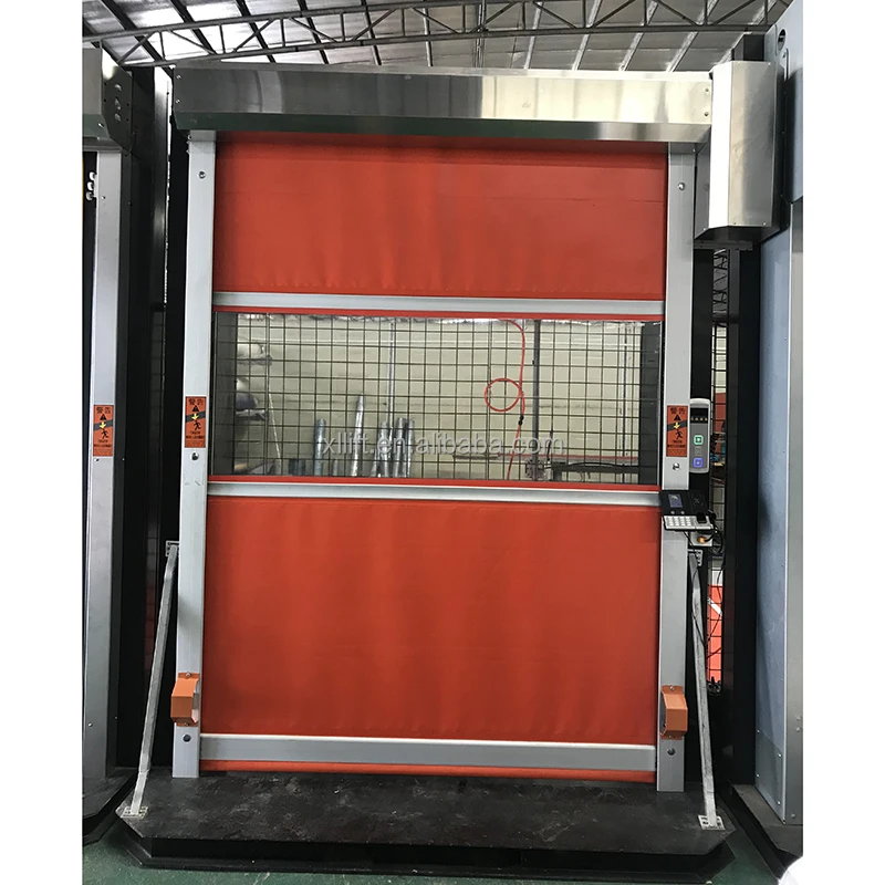 factory hot sale PVC fast roller shutter door high speed roller shutter puerta for low price