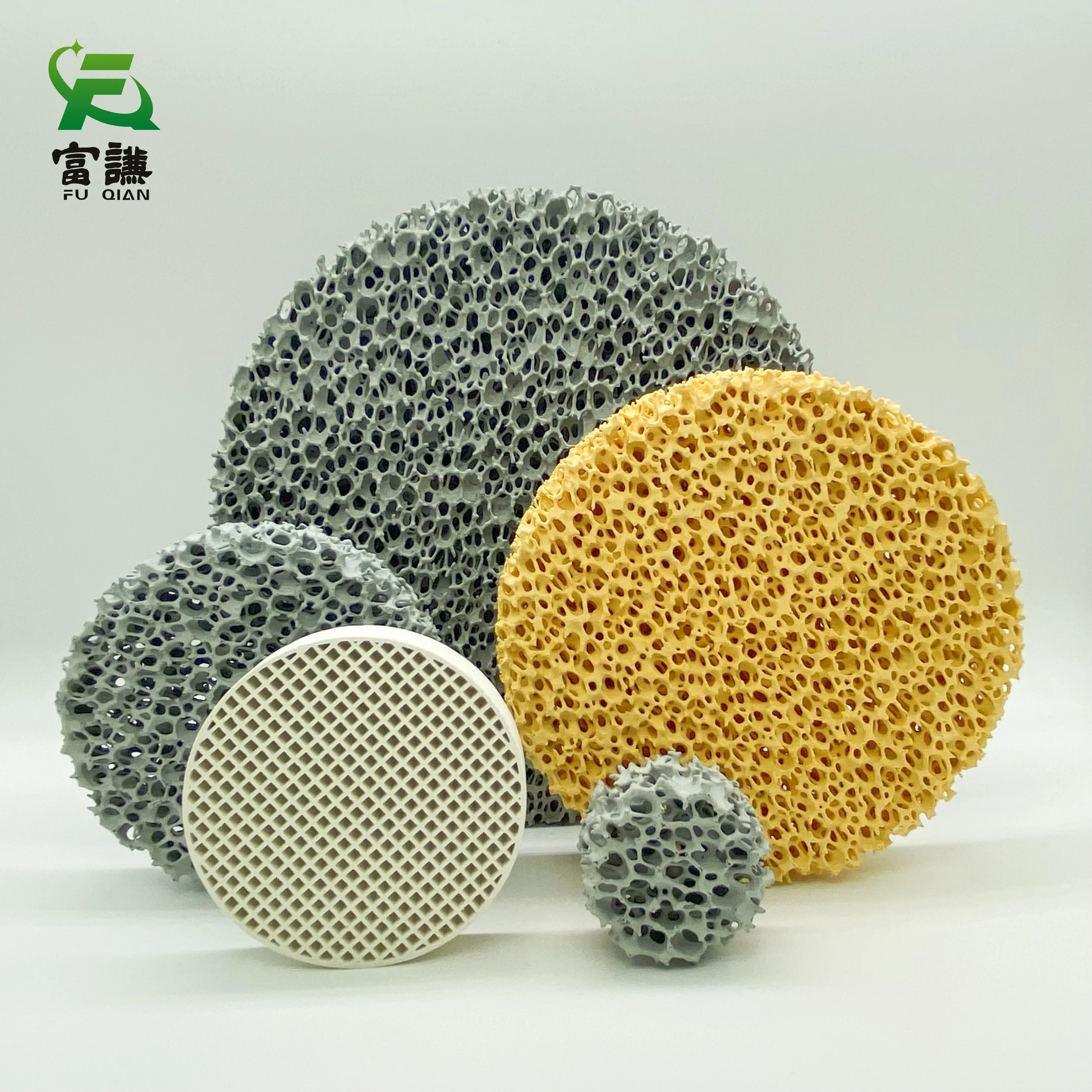 Silicon carbide aluminium ceramic foam filter foundry foam ceramic honeycomb manufacturers