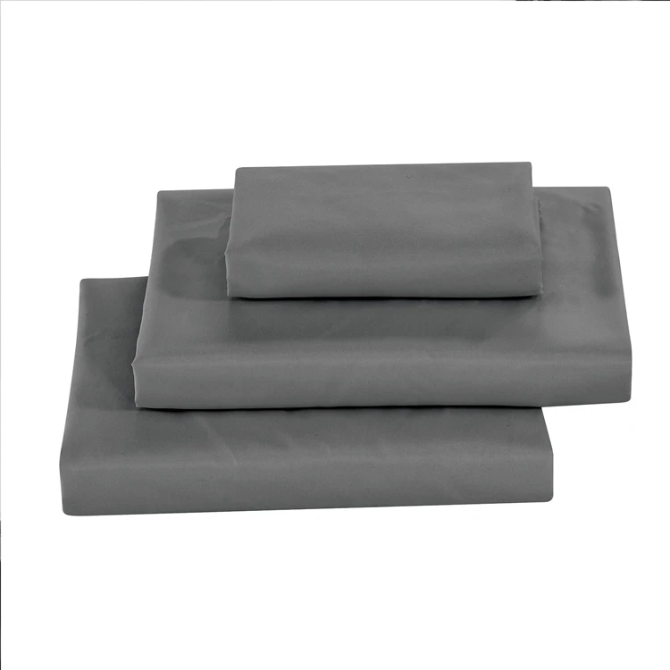 
90gsm 4pcs hotel bed sheet bedding set 