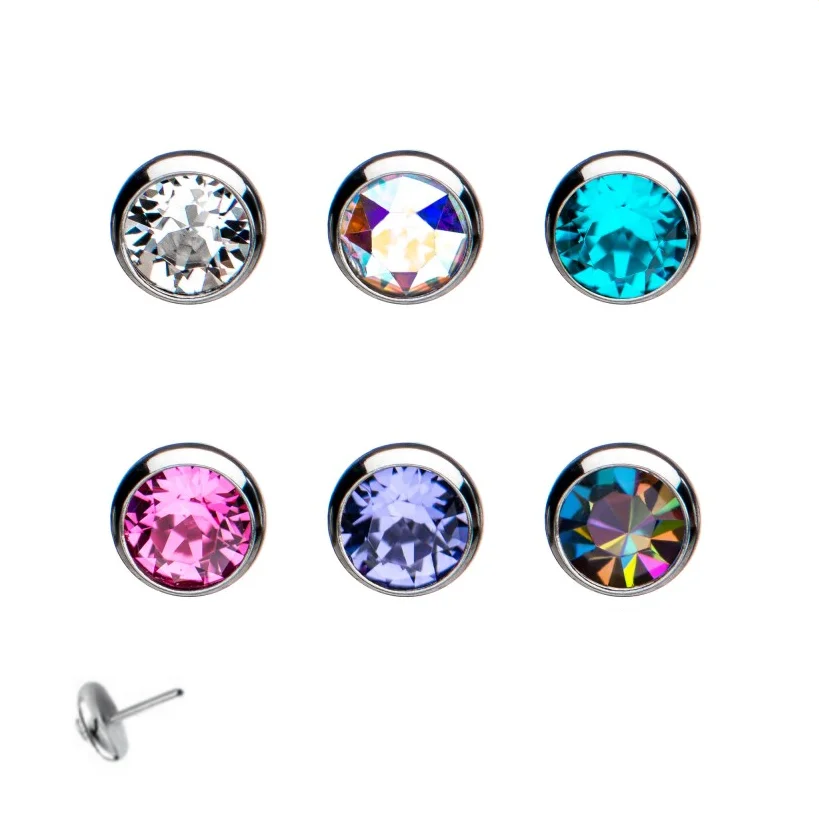 Giometal G23 титановый пирсинг для пирсинга микро-Labret