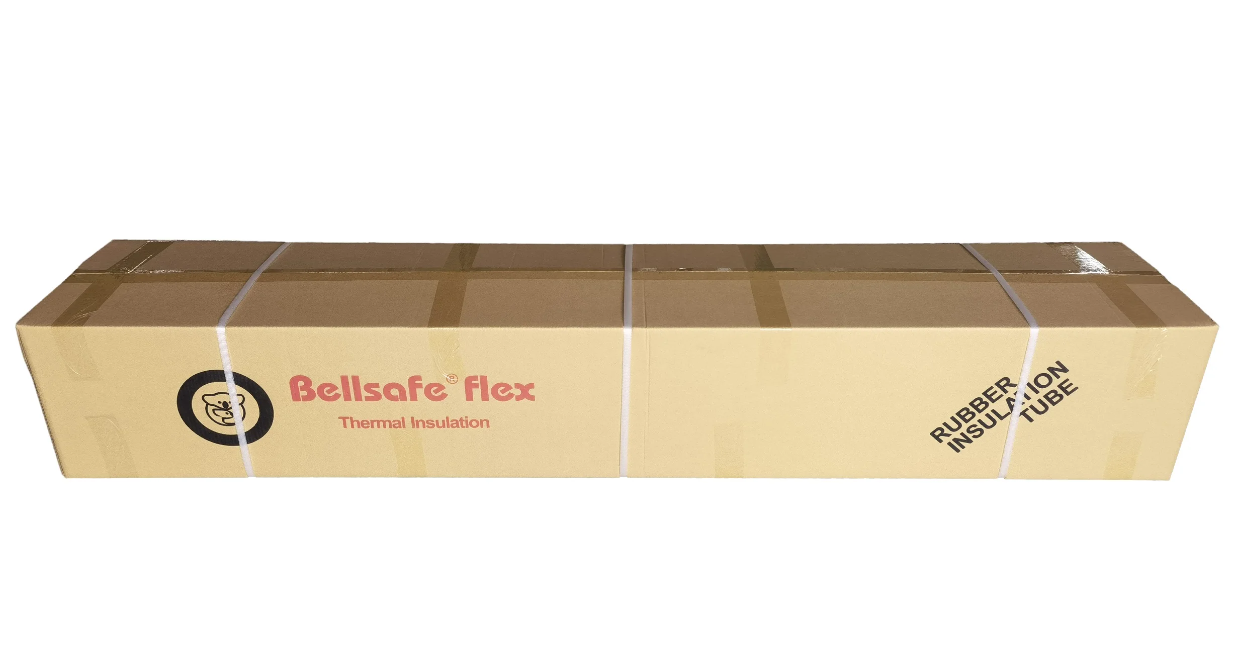 Bellsafe Flexible Class 1 Fire Resistant Pipe Insulation Foam Tube Isolation for Air Conditioner