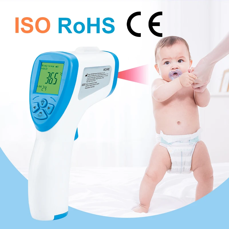 
Hot Selling Non-Contact Digital Thermometer Laser LCD Display Laser Digital Infrared Thermometer 
