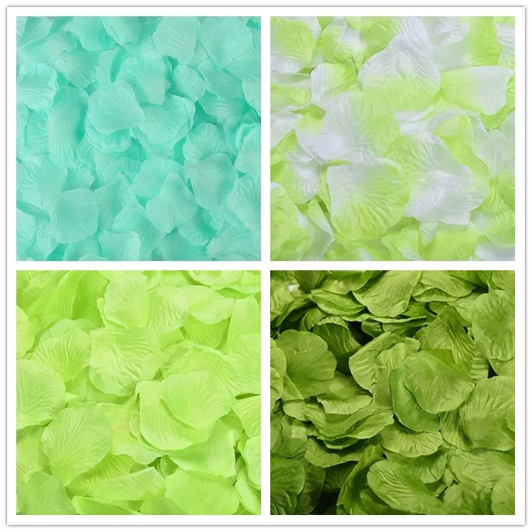 X-1201 Factory Direct Sale Wedding Decoration Artificial Silk Rose Flowers Petals