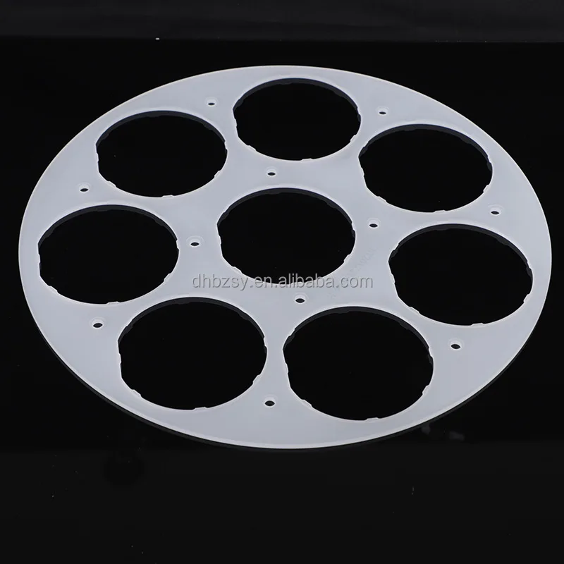 
Quartz plate quartz flange frosted quartz glass plate drilling and polishing high temperature and acid resistant substrate 