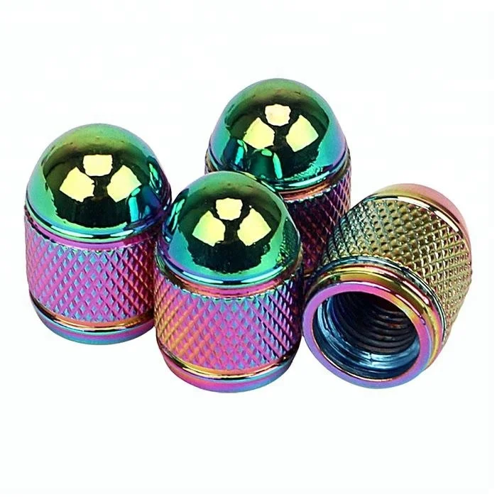 Guangdong Dongguan Hardware Factory processes aluminum knobs CNC machined anodized color knobs