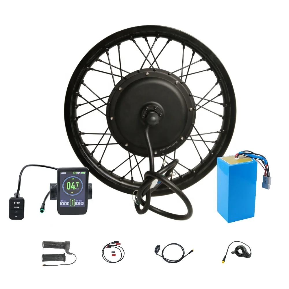 OEM 72v 3000w 5000w 8000w 72V 5KW Electric Bicycle Motor Brushless DC in Wheel Hub for Motorcycle Conversion Kits