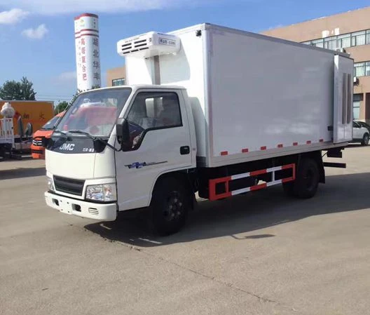 
Refrigetated truck box with thermo king refrigeration unit 