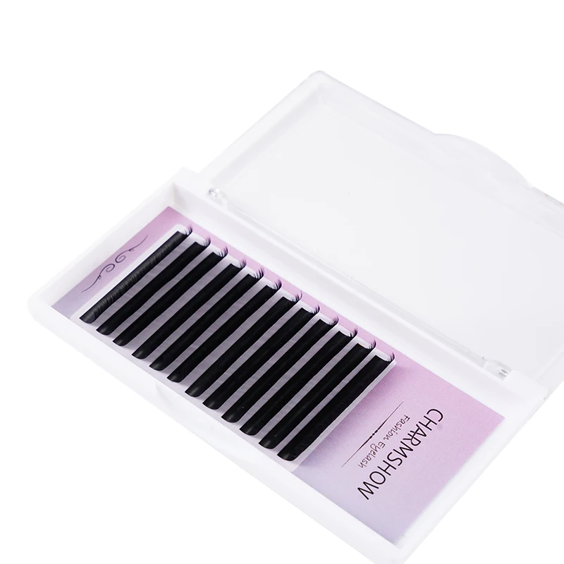 Custom Silk PBT Fiber 0.05 0.07 CC D Curl Classic Individual Lash Eyelash Extensions