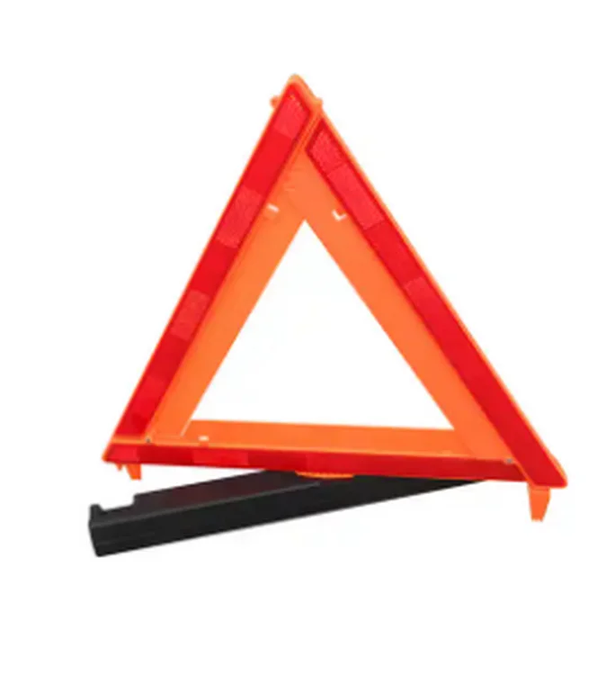 3 Pack Warning Triangle DOT Approved Reflective Warning Road Safety Triangle Kit