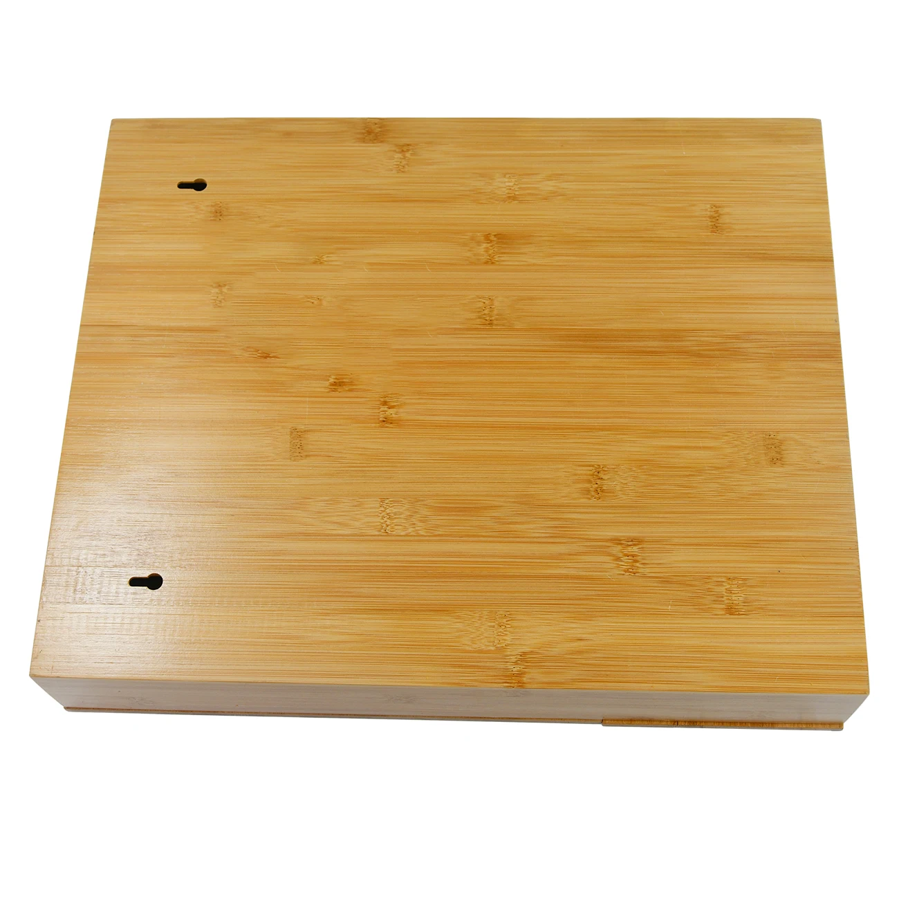 6 in 1 Zip Lock Bag Storage Organizer Box Bamboo Wood Film Wrap Aluminum Foil Dispenser with Cutter Wall Mount