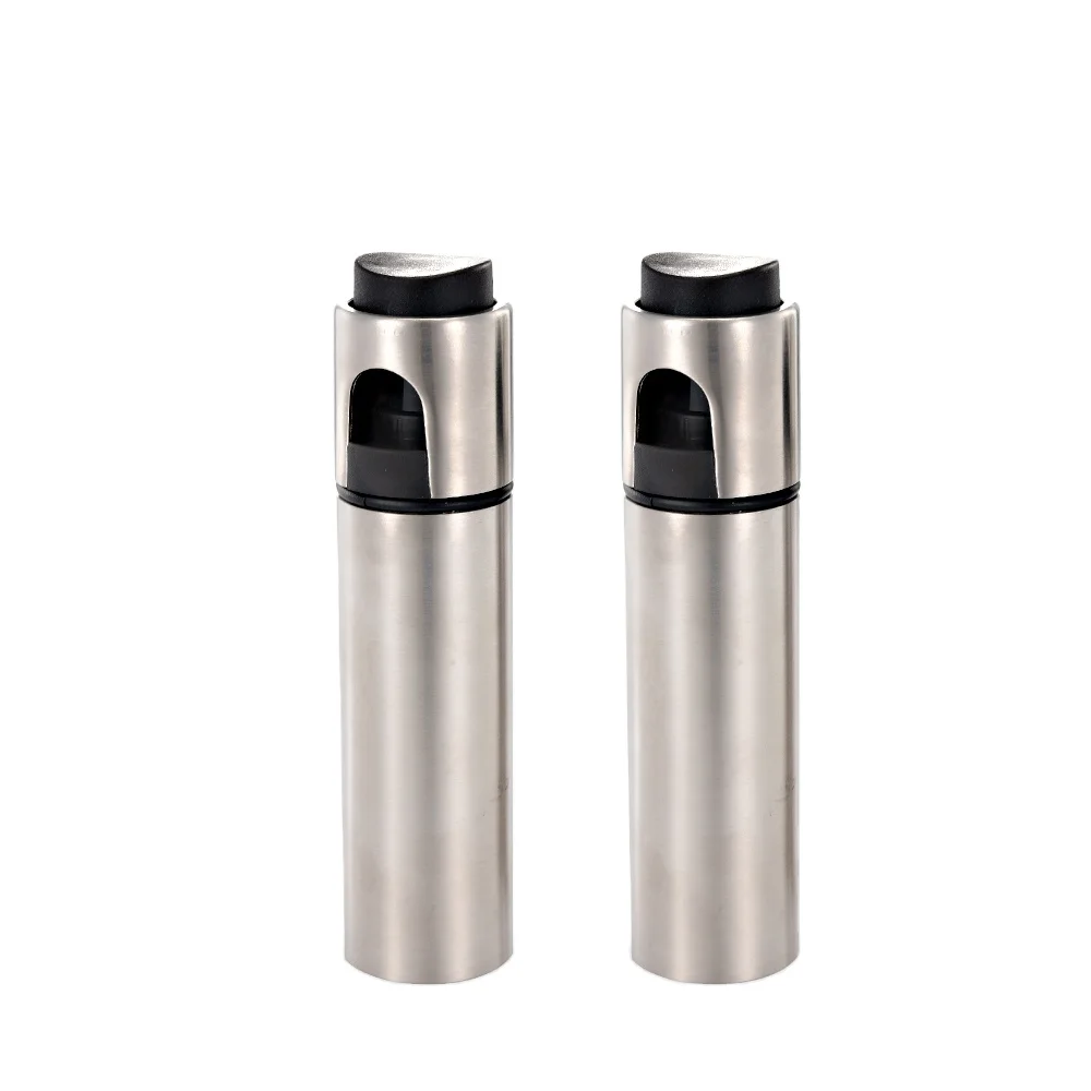 Thicken Type NEW Custom Olive Oil Sprayer, Olive Oil Spray Bottles Stainless Steel Refillable Oil Sprayer