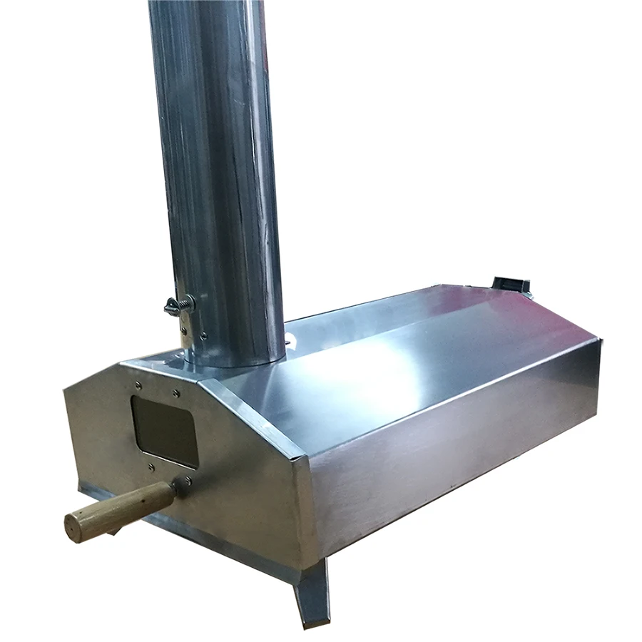 Warmfire Hot Sale Portable Mini Pellet Charcoal Grills Wood Pizza Oven,outdoor Single Free Spare Parts Fired BBQ Pizza Ovens 3kw