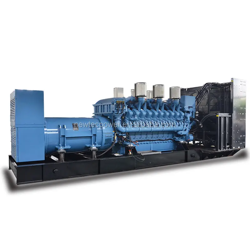 Germany MTU Engine LeroySomer Strong power 2500kw 3000kva diesel generator fast deliver cheap price