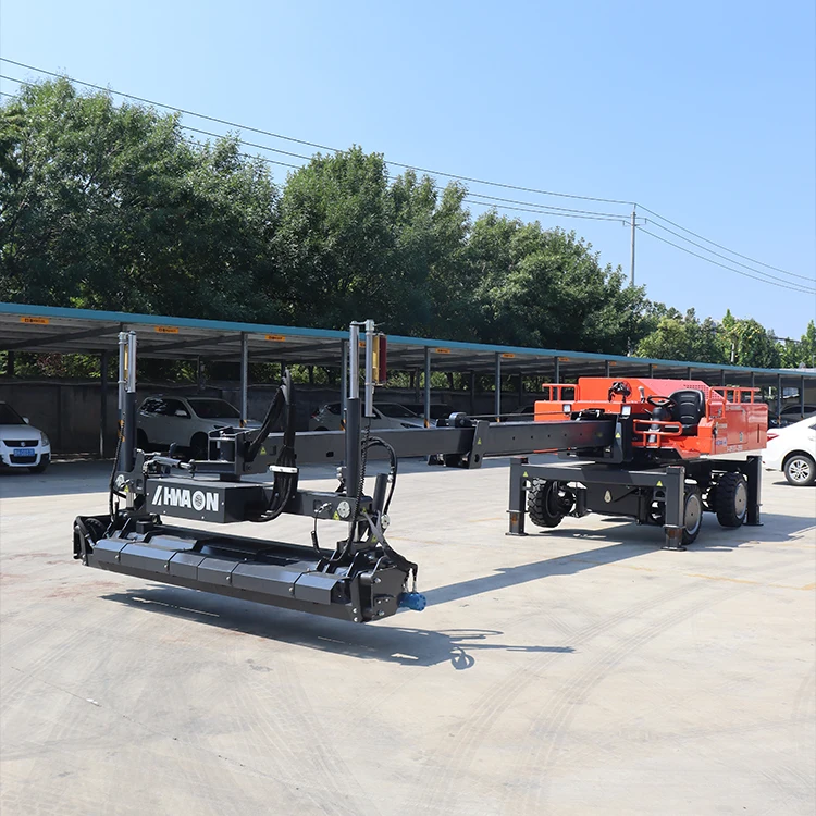 China supply Fully hydraulic high-efficiency leveling High efficiency vibration type Hydraulic Vibration Road leveling machine