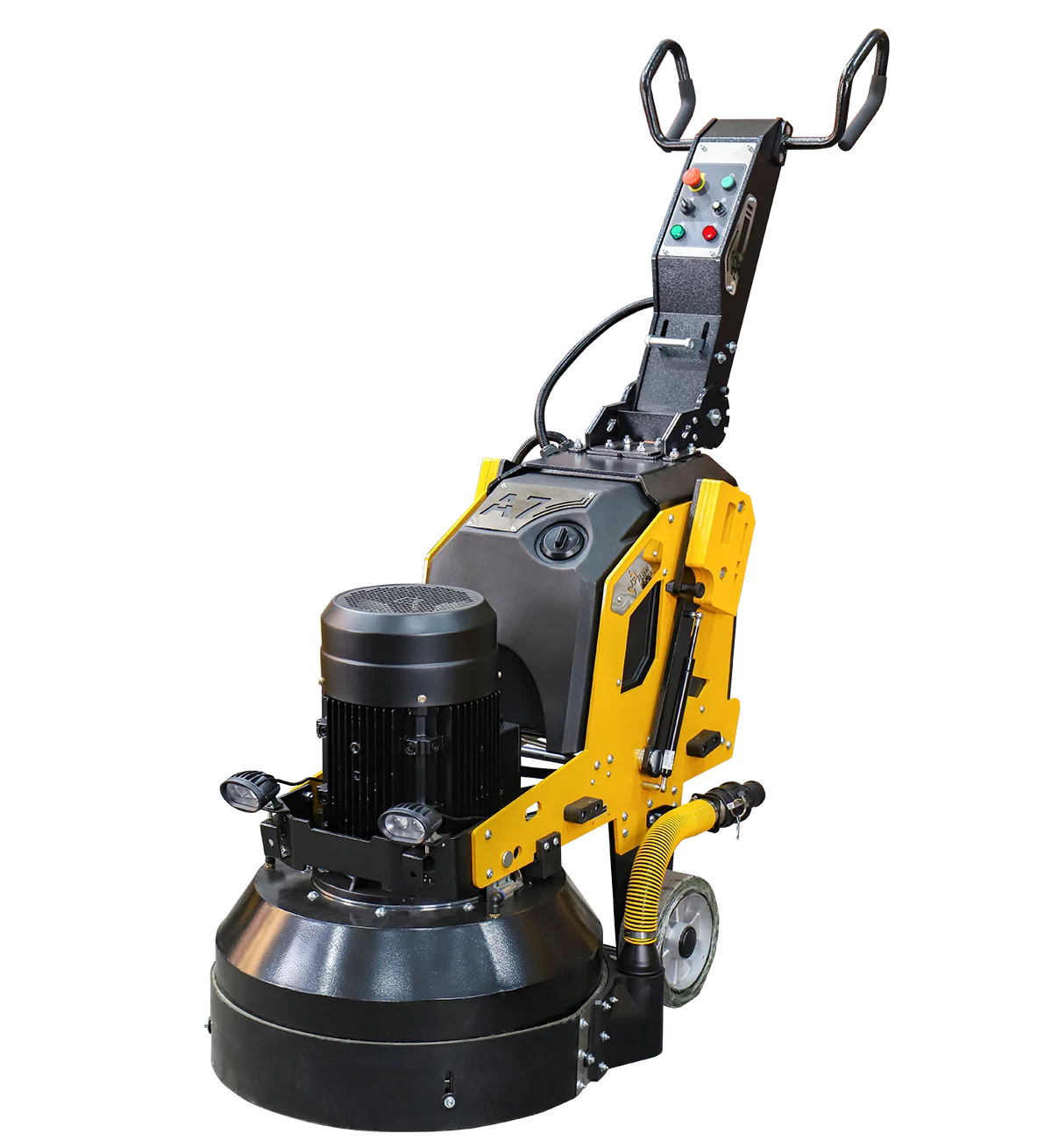 26-дюймовая Заводская бетонная напольная шлифовальная машина с 3 головками Планетарная 680 мм для эпоксидного металлического мрамора OEM