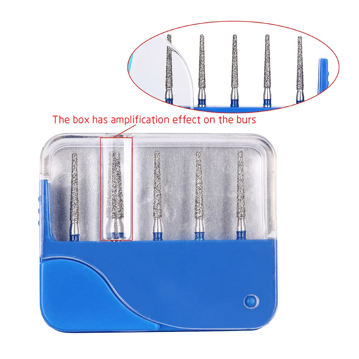 Лучшая цена из нержавеющей стали двухслойные высокоскоростные Стоматологические алмазные буры