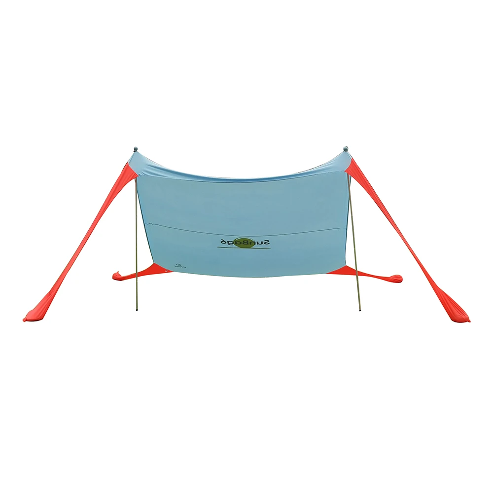 High Quality Lycra Fabric Lightweight Instant Pop Up Beach Tent Beach Sun Shade Outdoor Camping Portable Pop-up Beach Tent Shade