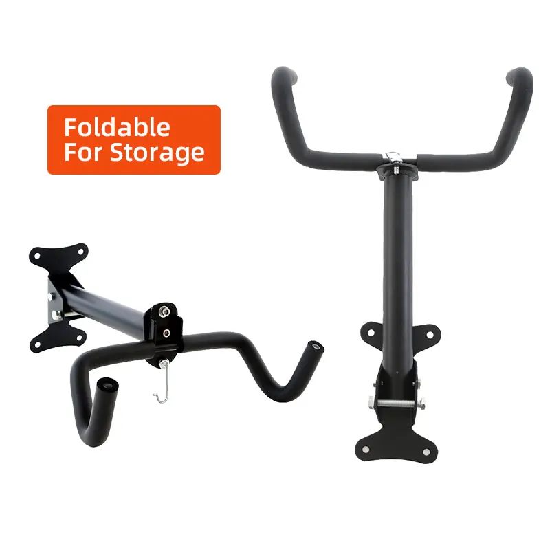 Wall Beam MTB Road Hanging Rack Kids Bike Scooter Hanger Optional Adjustable Mount Bondage Belt Foldable Bike Hook